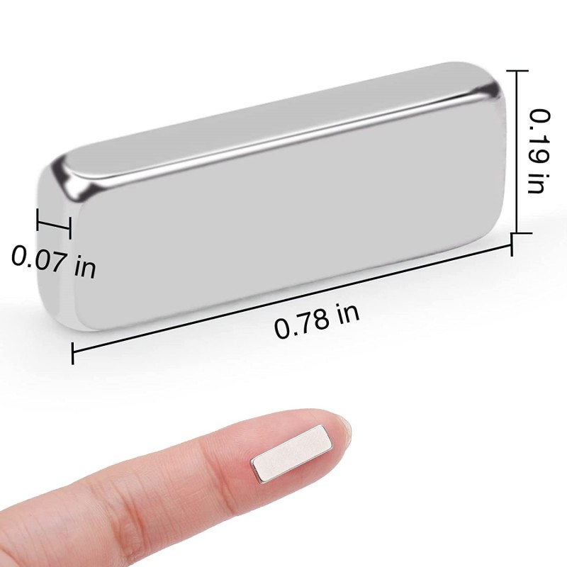 0.78x0.19x 0.07in small neodymium magnets