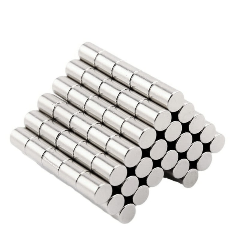 0.24x0.39in Refrigerators Neodymium Cylinder Rod Magnets