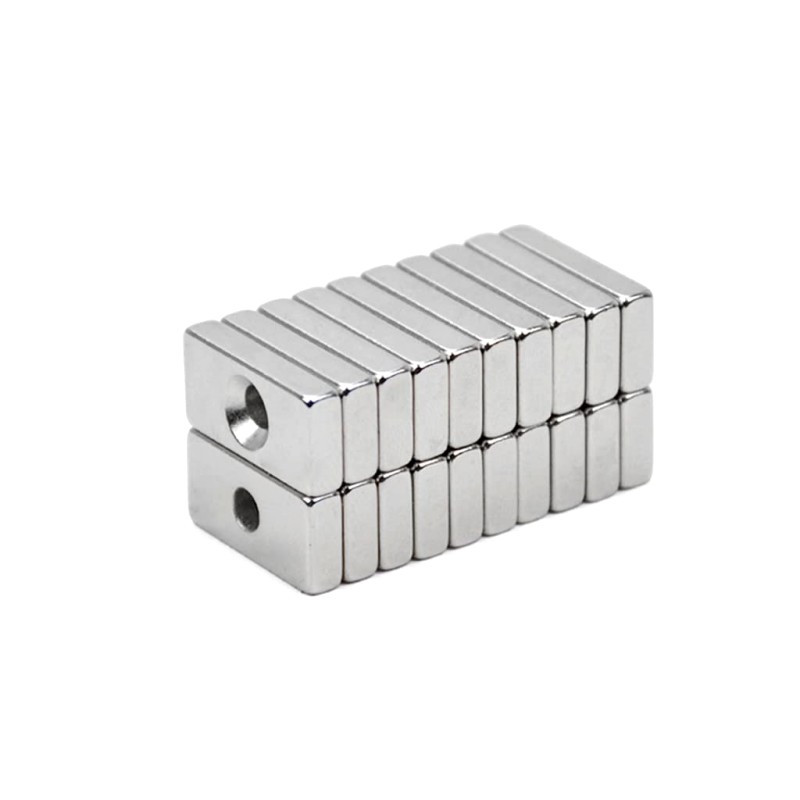 neodymium block magnets with countersunk