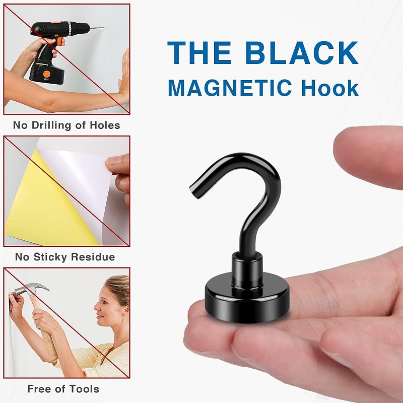 hanging magnetic hooks for home office