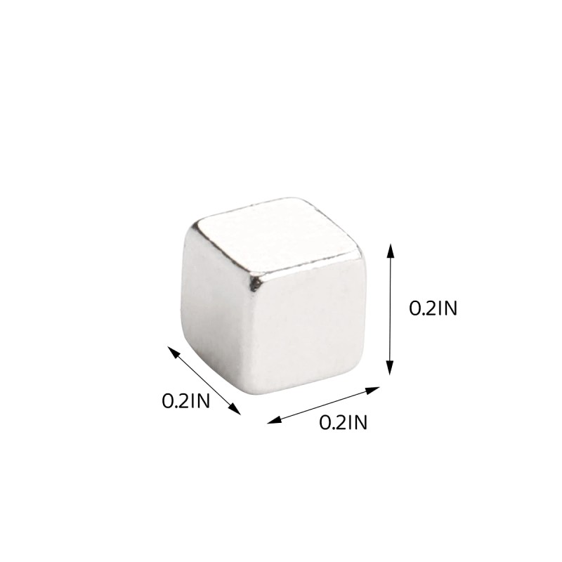 0.2x0.2x0.2 inch neodymium cube magents