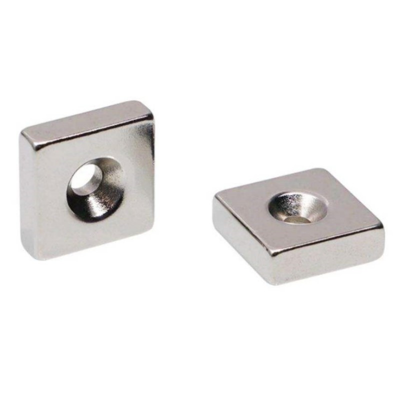 countersink rectangular shape magnet