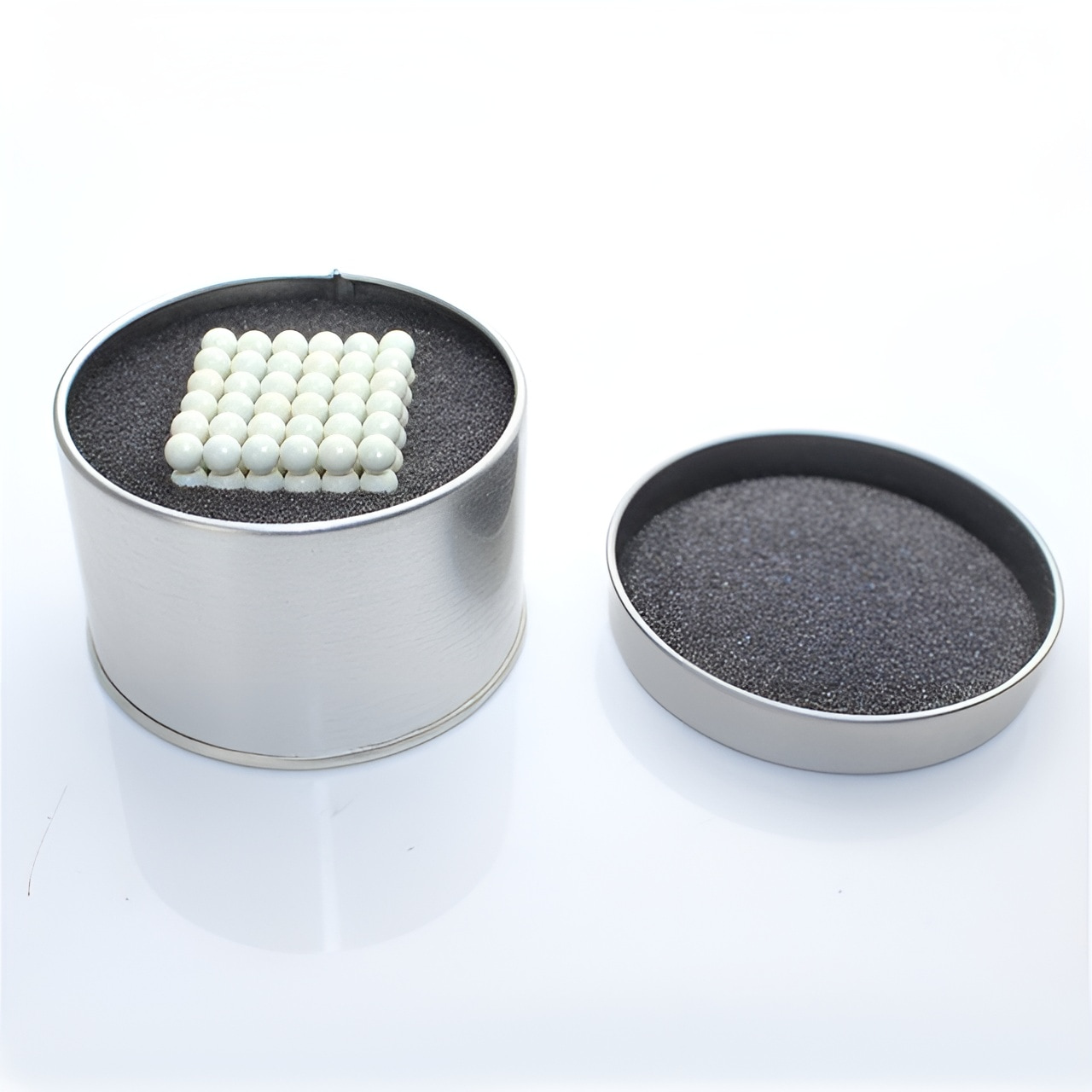 Matte White Magnetic Balls 2.5mm Neodymium Magnets