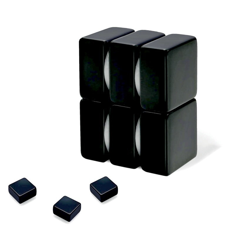 powerful black square ndfeb magnet