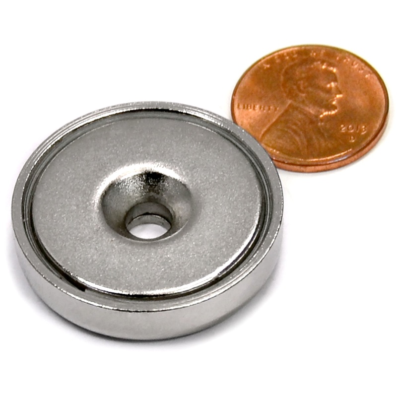 Heavy Duty Neodymium Cup Magnets For Wall Mounting