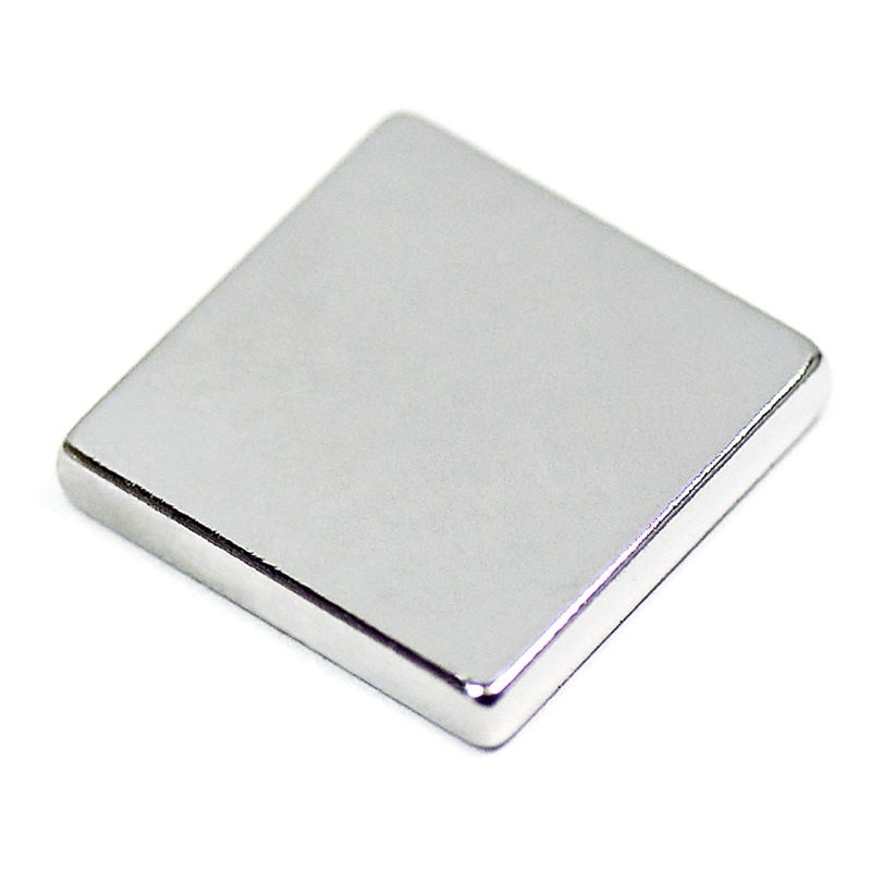 Nickel Coating Rare Earth Square Flat Magnets