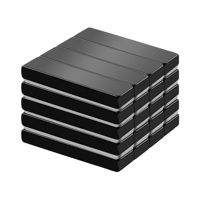 black bar magnets 40x10x5mm