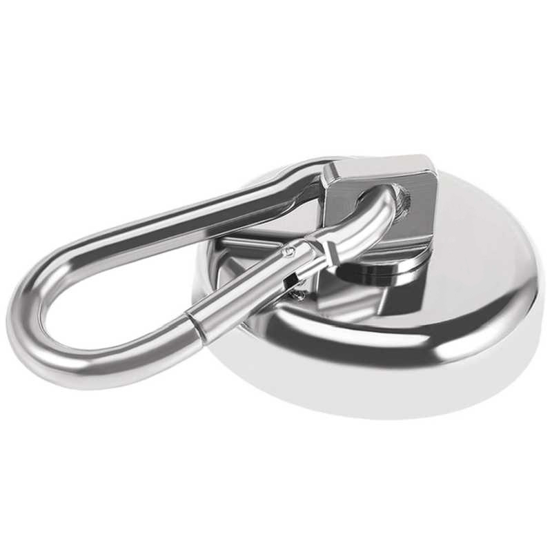 Strong Neodymium Magnetic Hooks with Swivel Carabiner