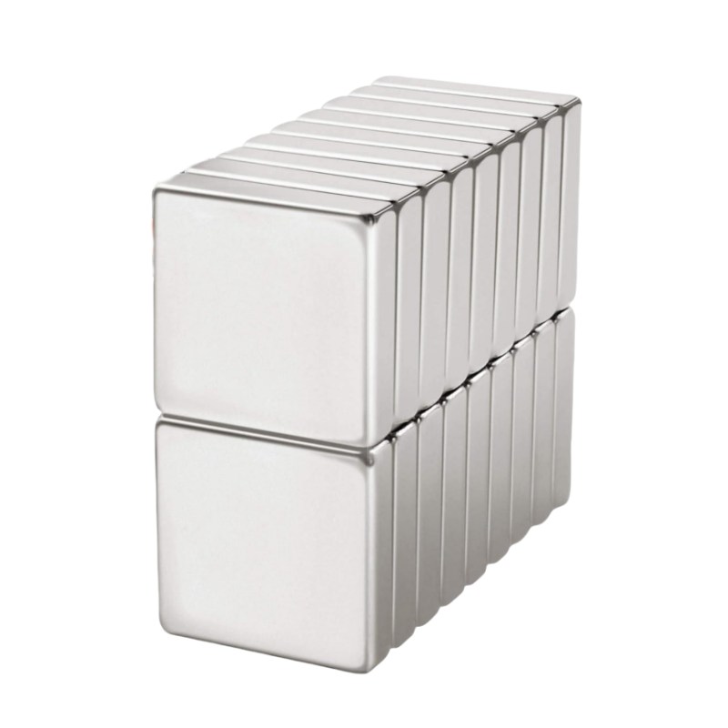 18 Pack Permanent Rare Earth Neodymium Square Magnets