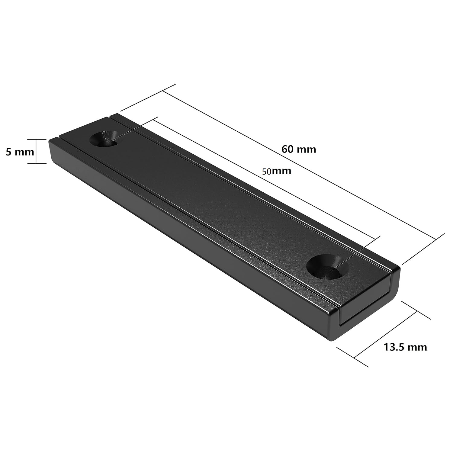 Strong Neodymium Rectangular Steel Channel Pot Magnet