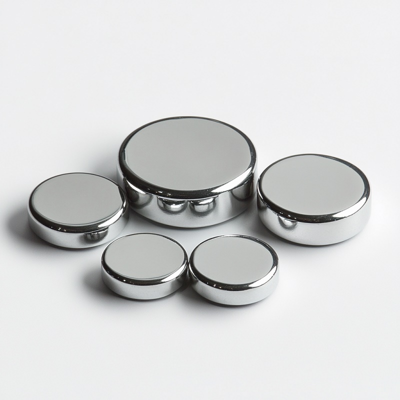 Small powerful nickel coated round magnets