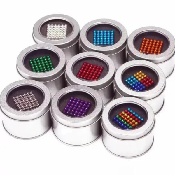 5mm 216 rainbow magnetic balls