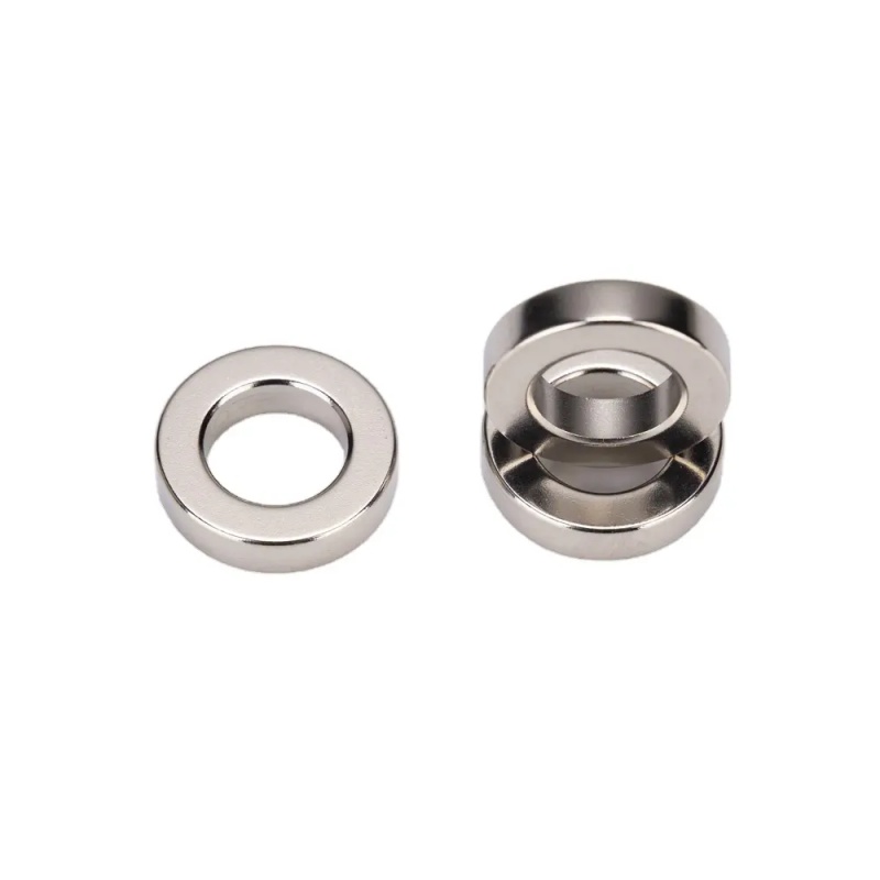 Flat Small Neodymium Magnetic Round Ring Magnets Manufacturer