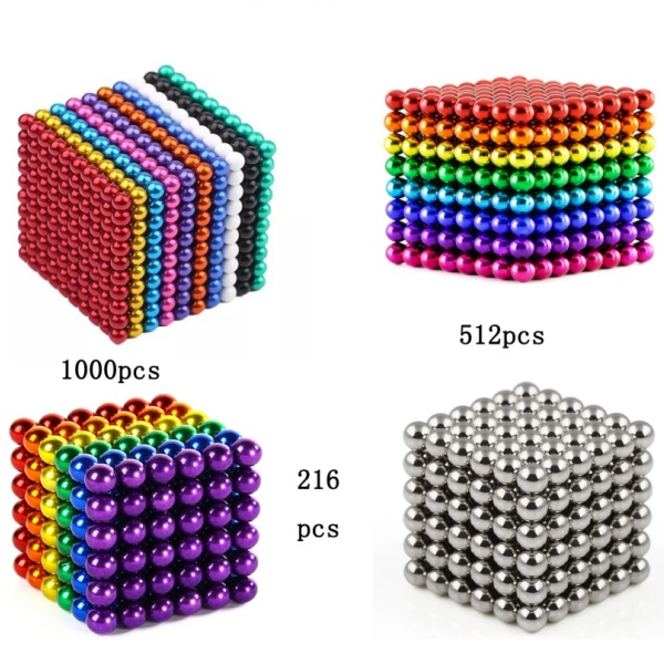 216 or 512-piece packaging BuckyBalls