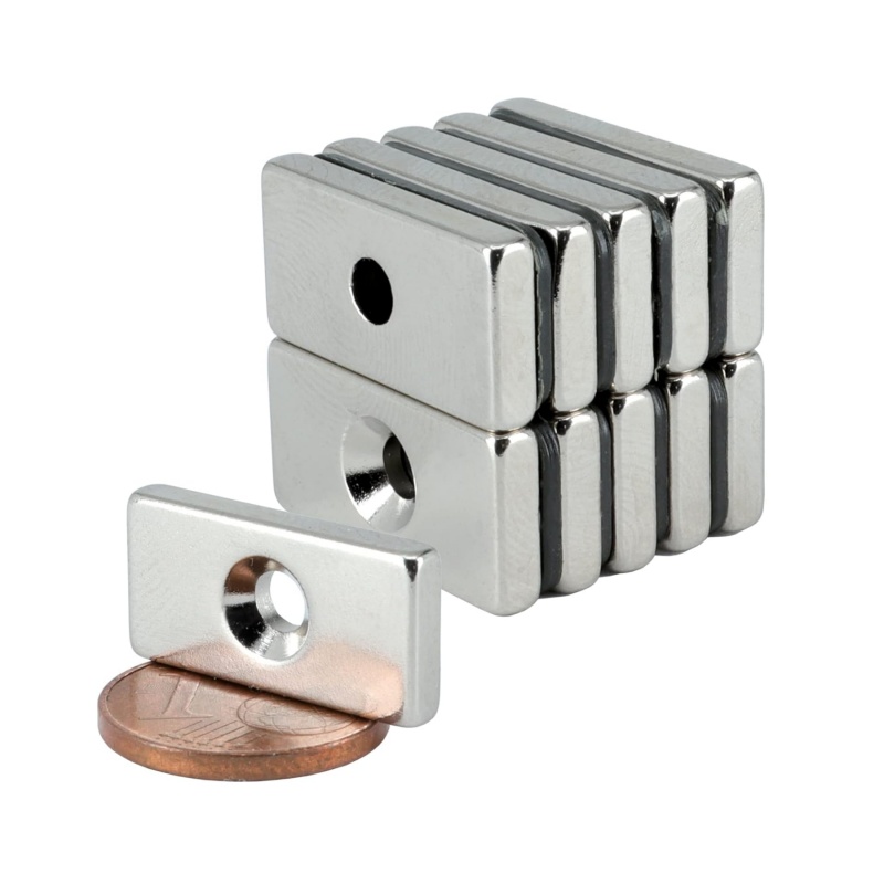 countersink sintered neodymium magnet,