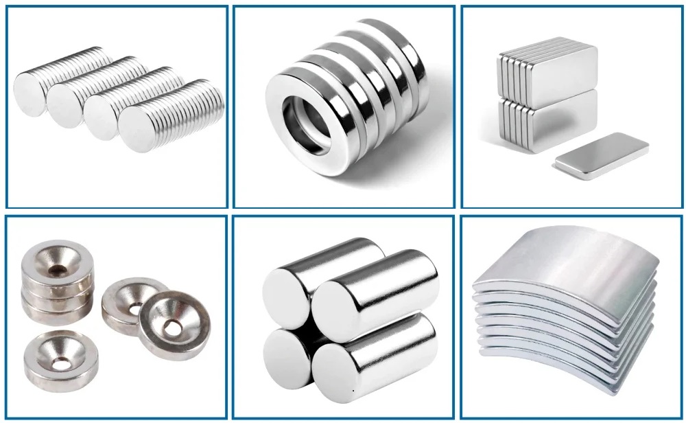 Factory customizable nickel coated magnet