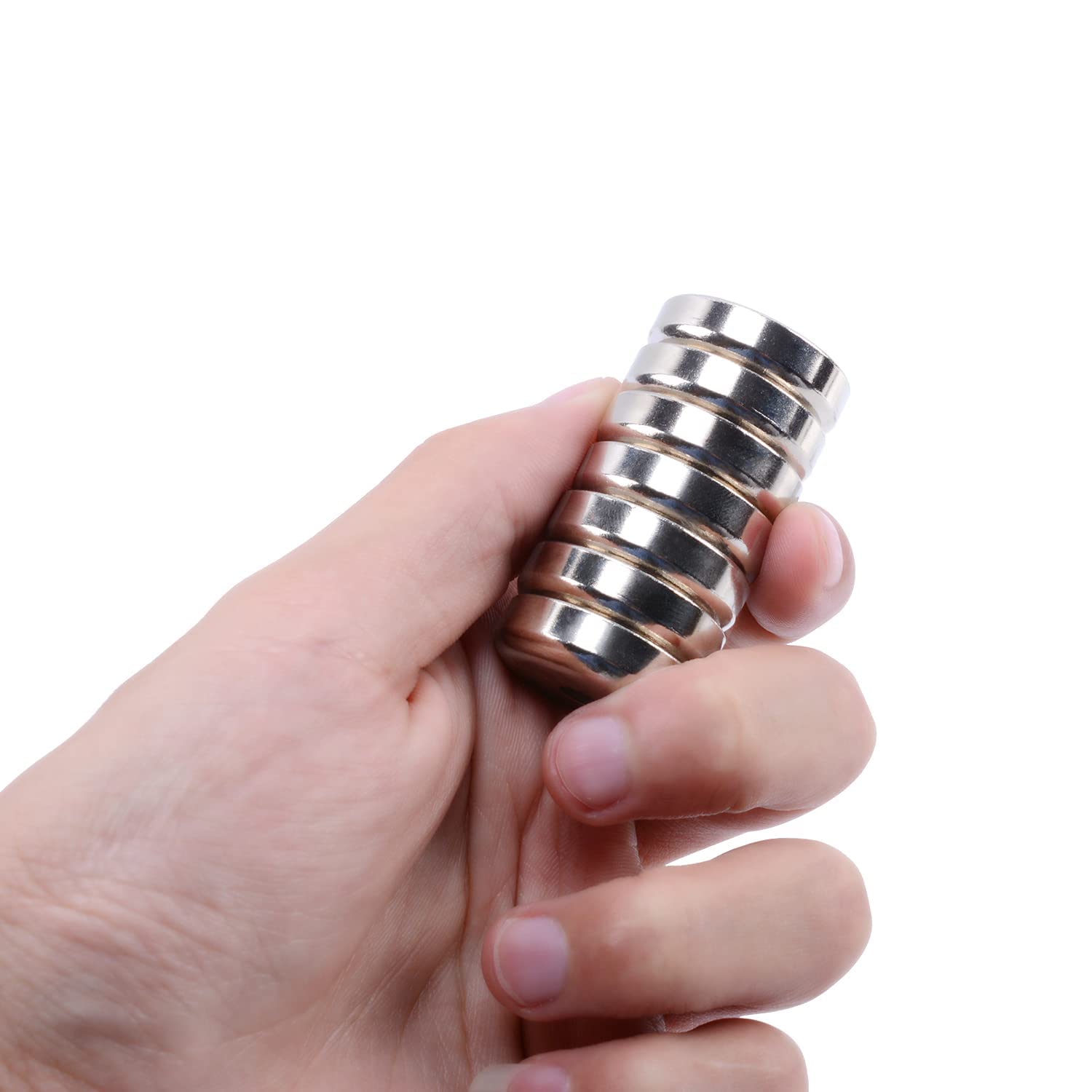 Rare Earth Round Base Magnet With Countersunk Hole