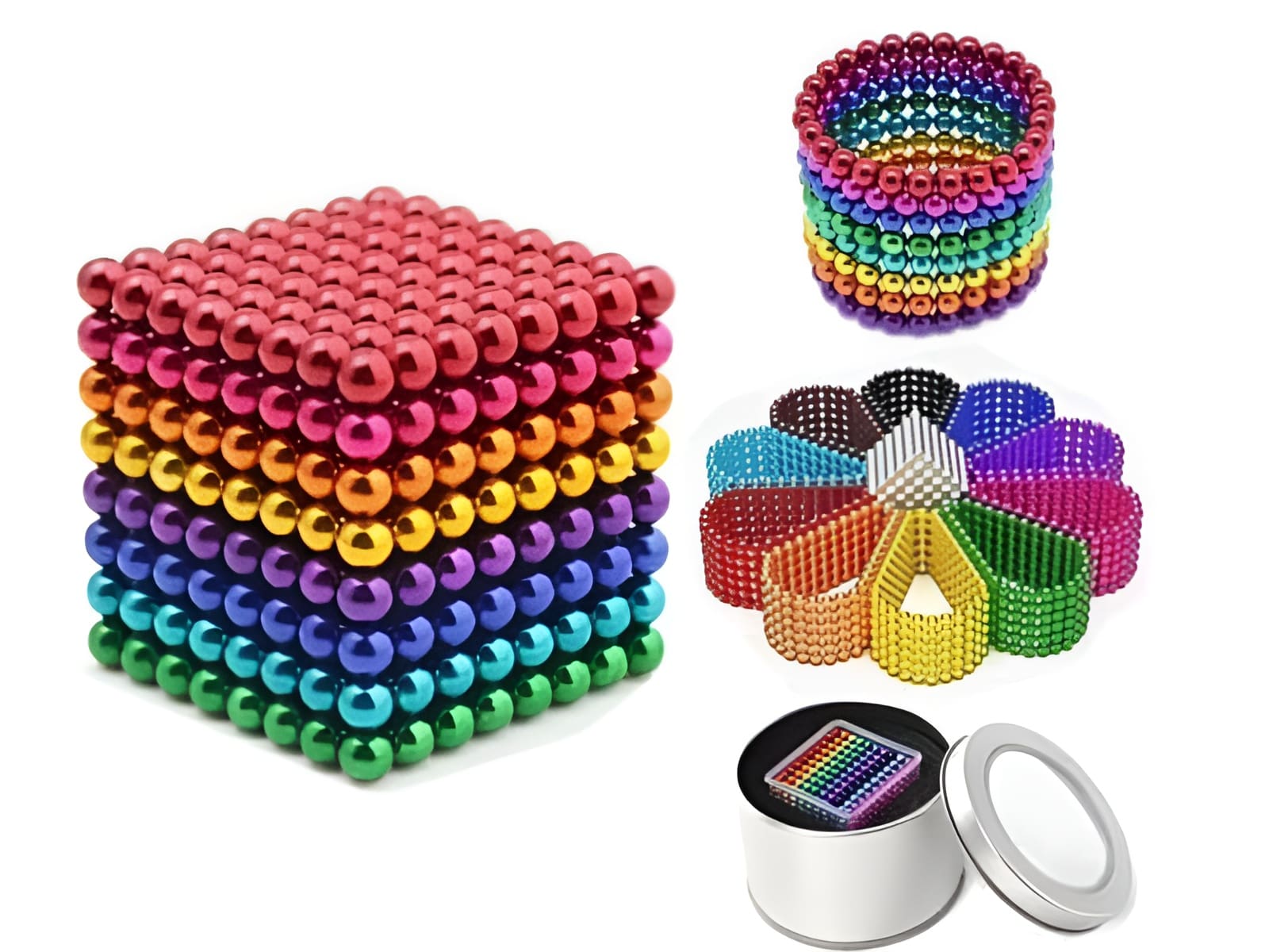 1000pcs colorful magnetic balls