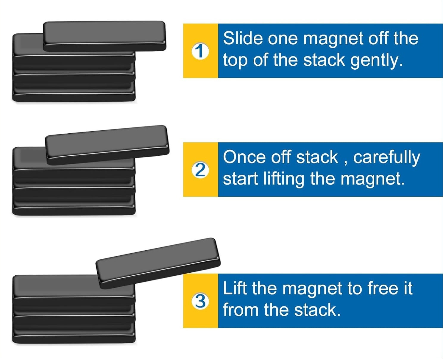 waterproof black epoxy magnet with adhesive