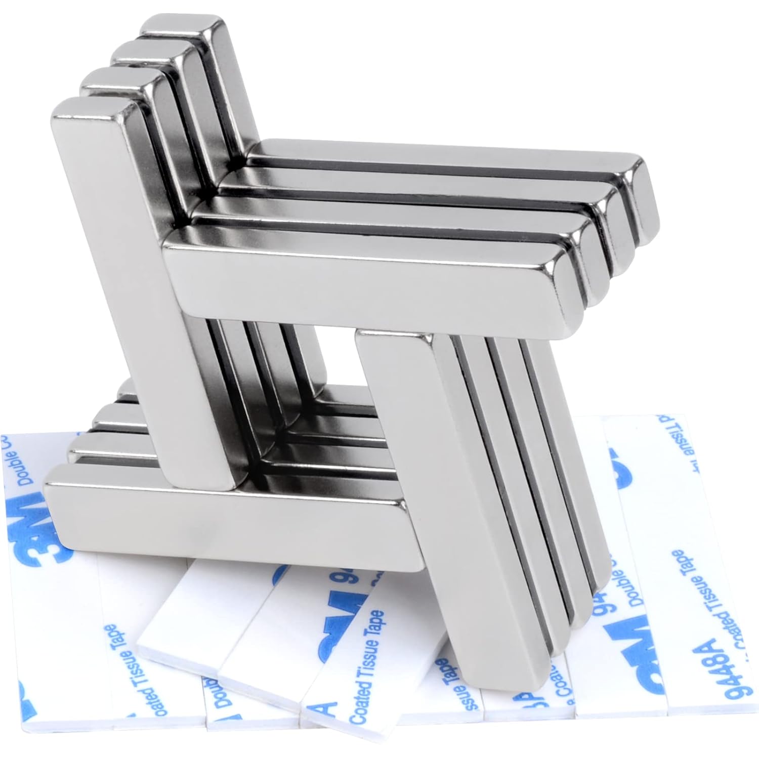 Nickel plated block neodymium magnet