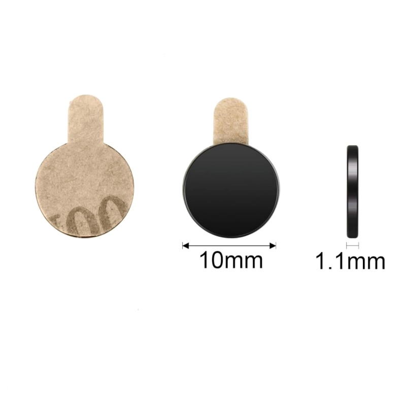10x1mm mini magnets with adhesive
