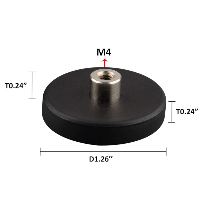 32mm round pot magnets