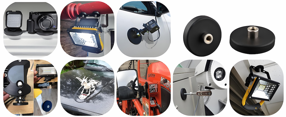 magnetic mount magnets for mounting led lights bar work bench car trucks