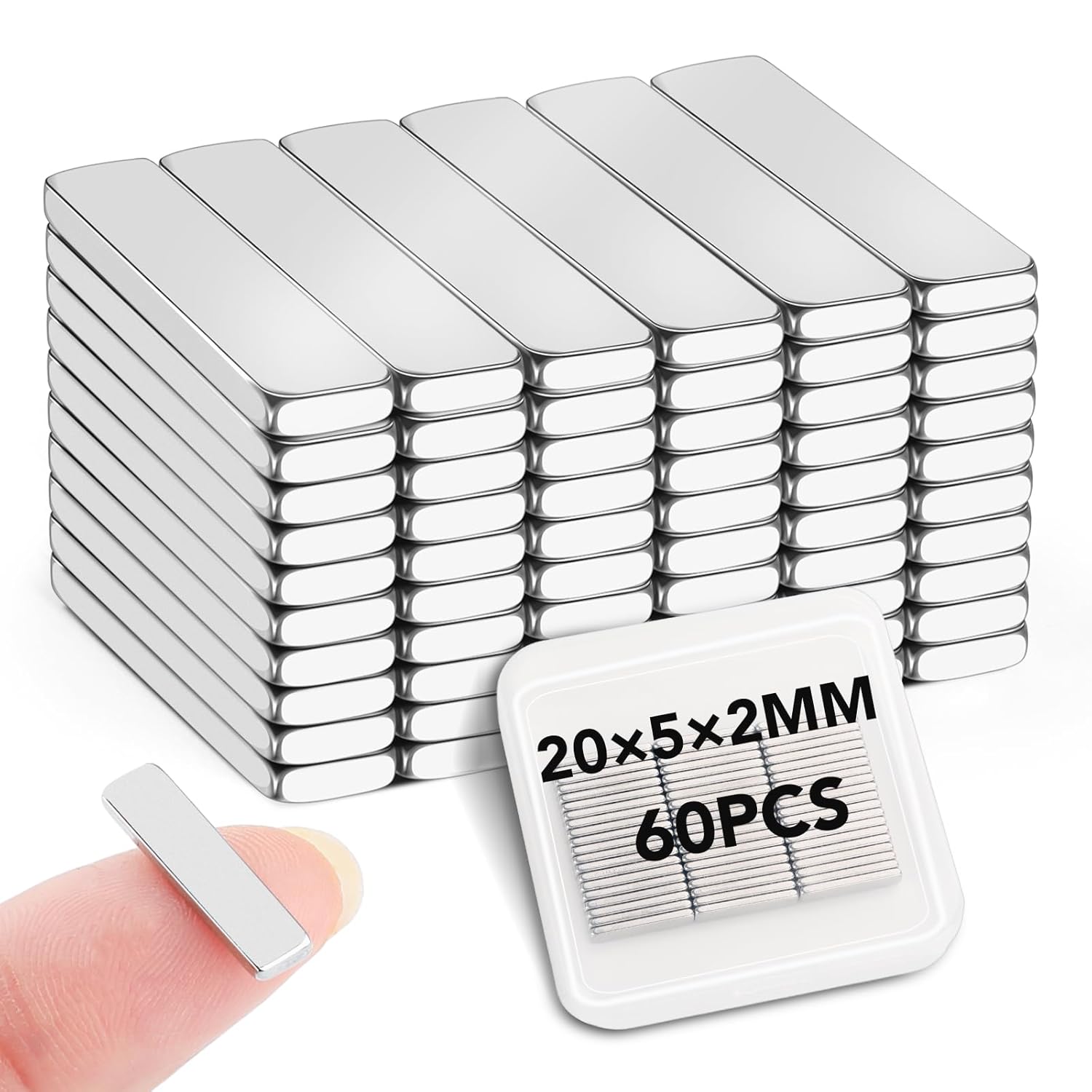 Nickel coated block neodymium N35 magnet