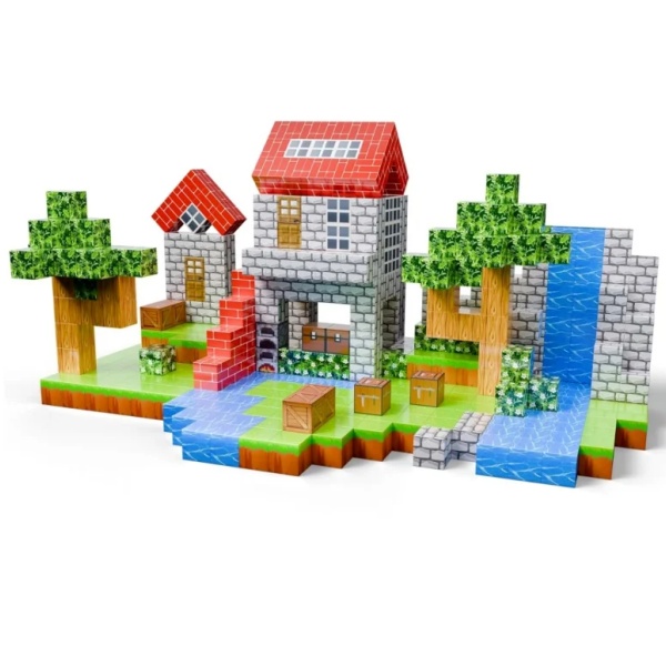 100pcs magnetic building blocks
