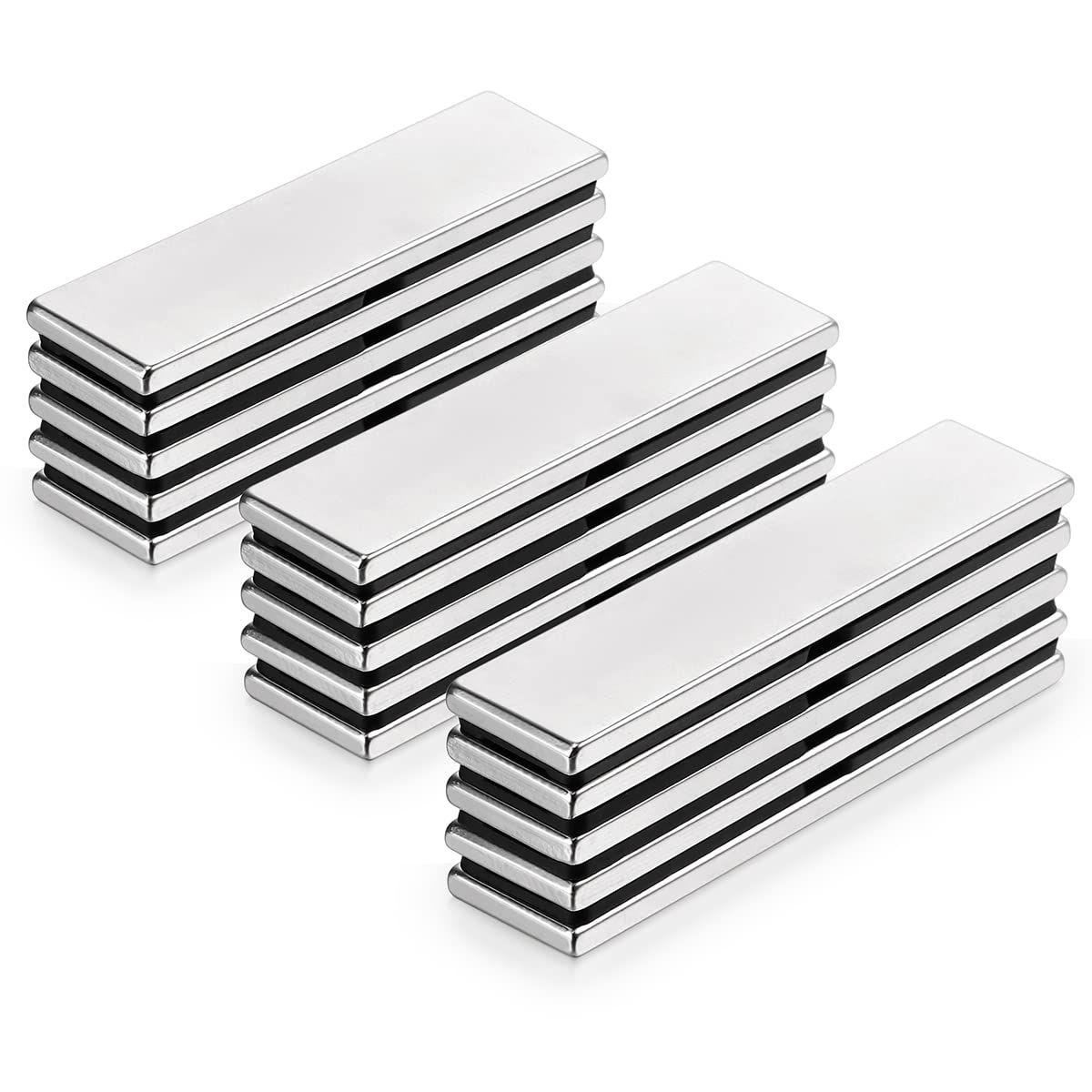Nickel coated rectangular neodymium magnet