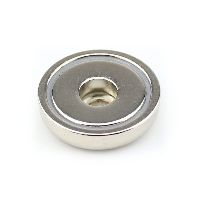 Strong Heavy Duty Cup Neodymium Magnets With Bore Dropshipping