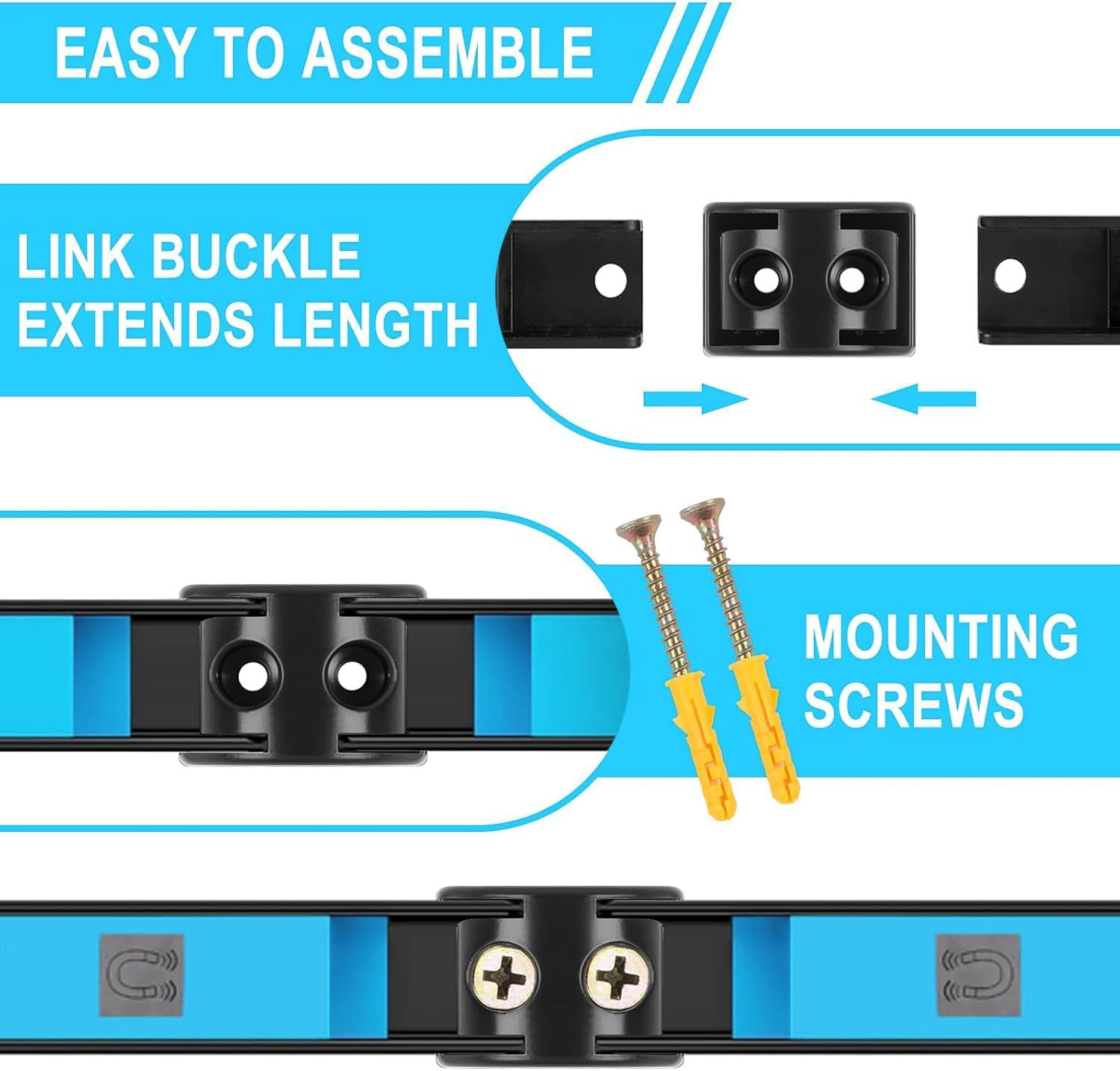 Garage Organization Poweful Magnet Hanger