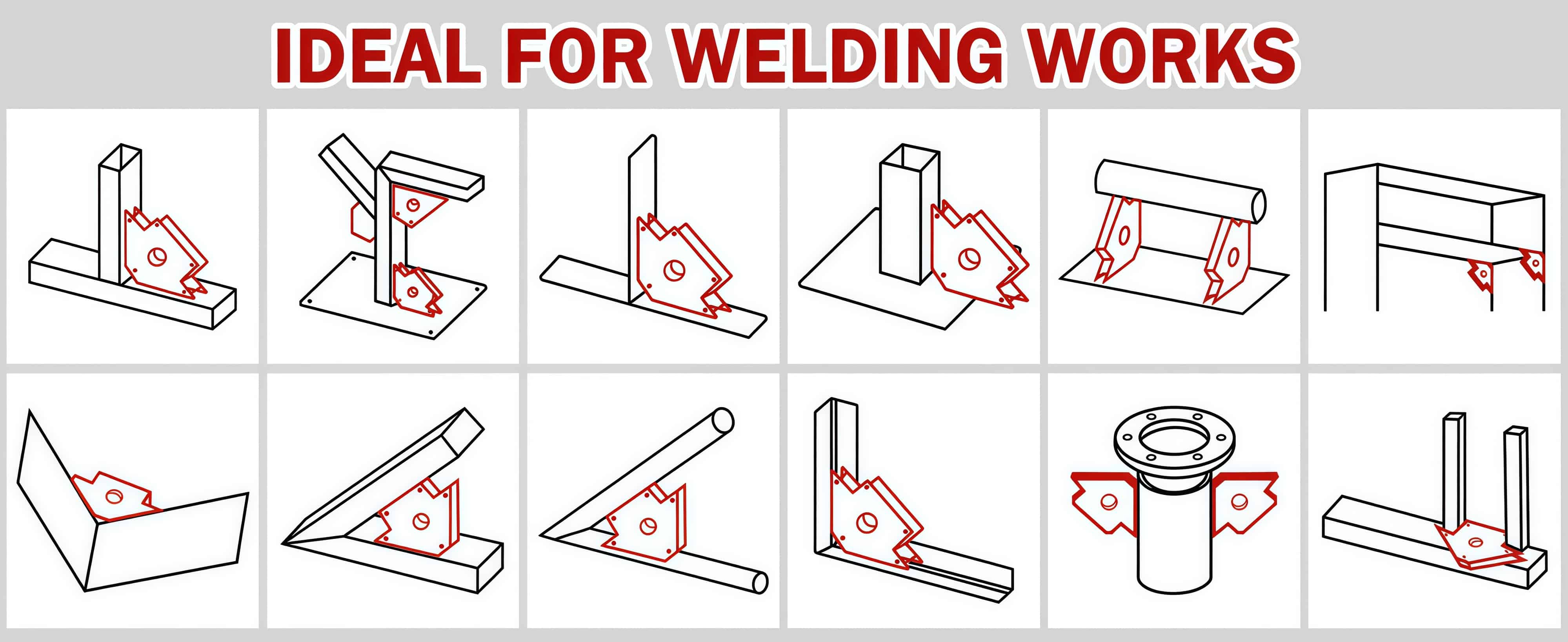 Super Strong Welding Magnets and Clamps