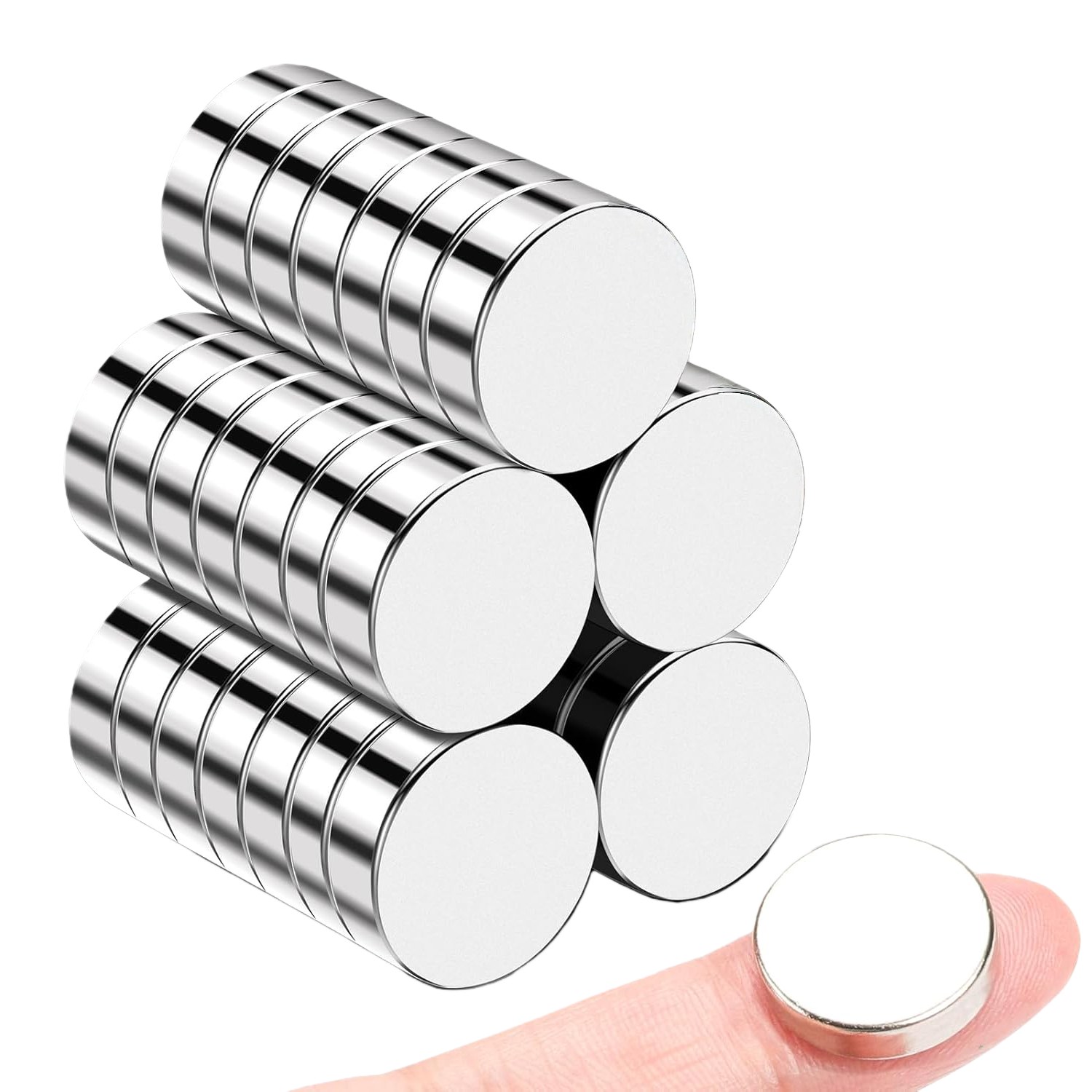 high quality nickel round magnet