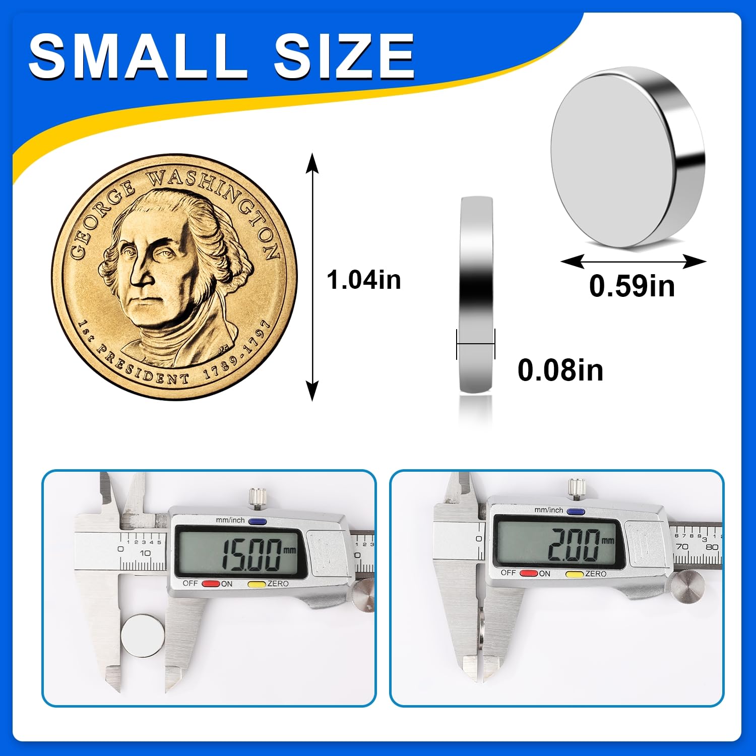 Manufacturer Wholesale Nickel Plated Round N52 NdFeB Magnets