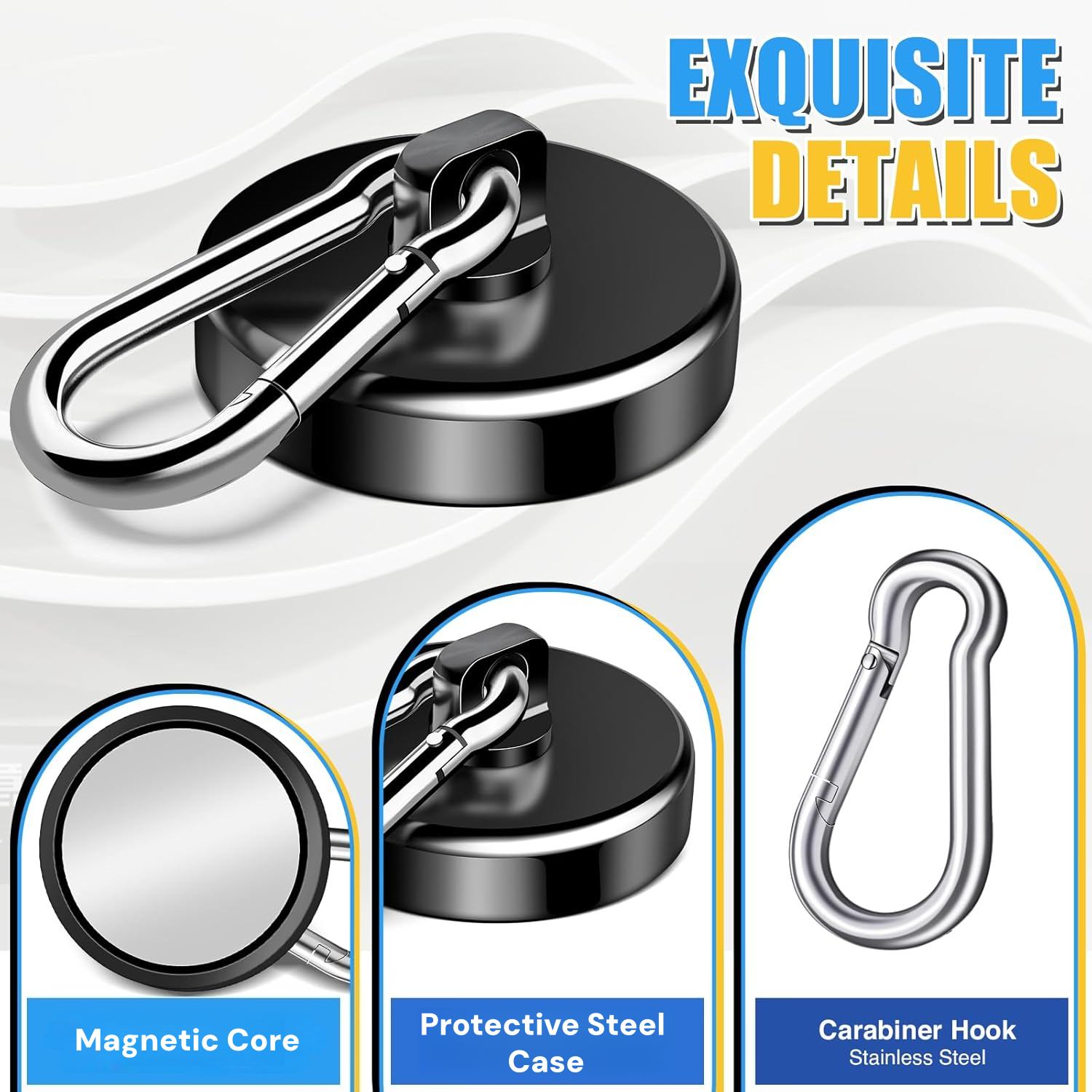 high performance neodymium magnetic hook