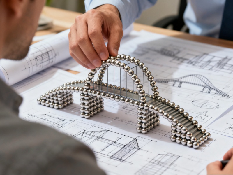 architectural magnetic structure testing