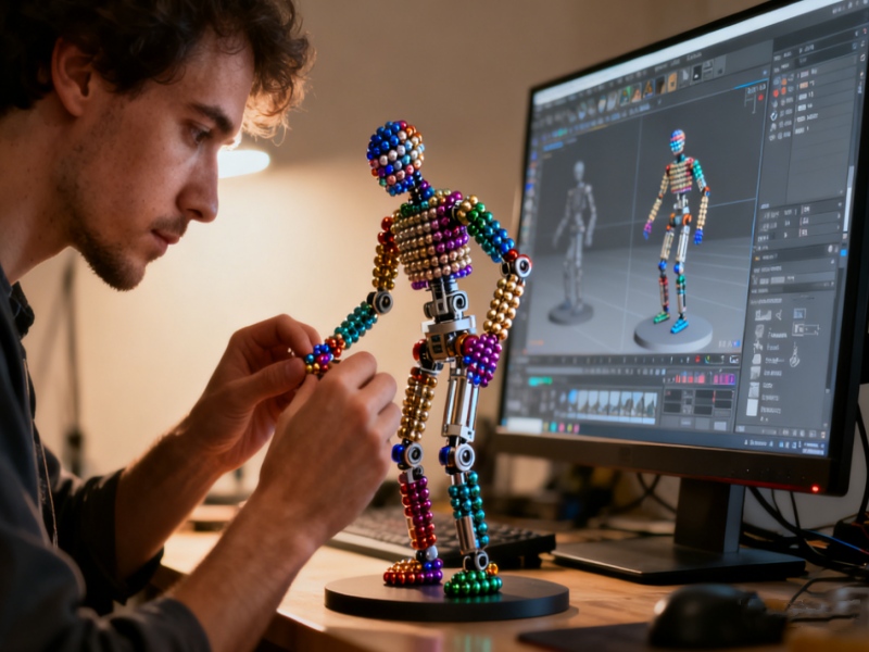 neodymium spheres creative modeling