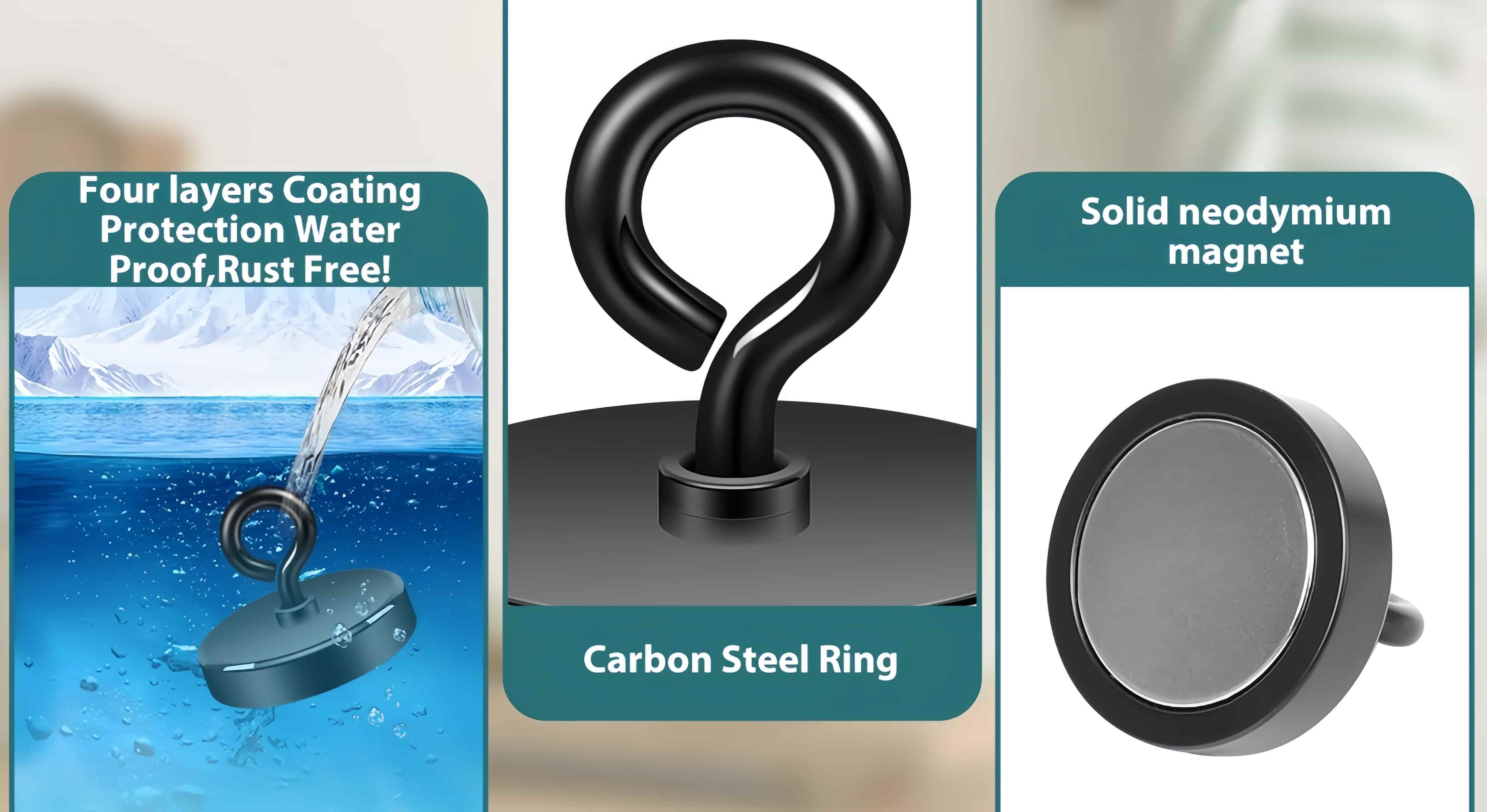 Powerful rare earth fishing magnet bulk