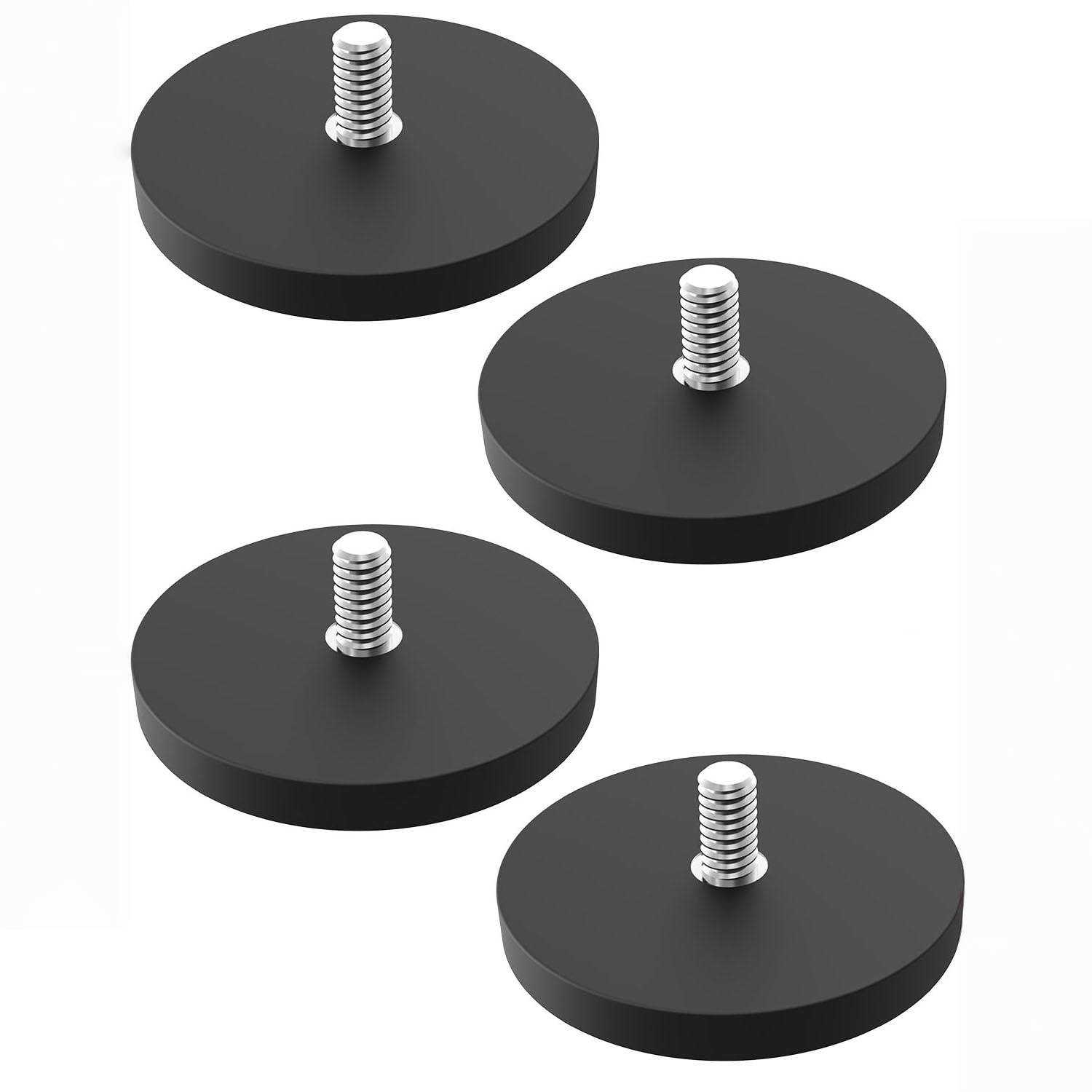 Black rubber mouting magnet for light
