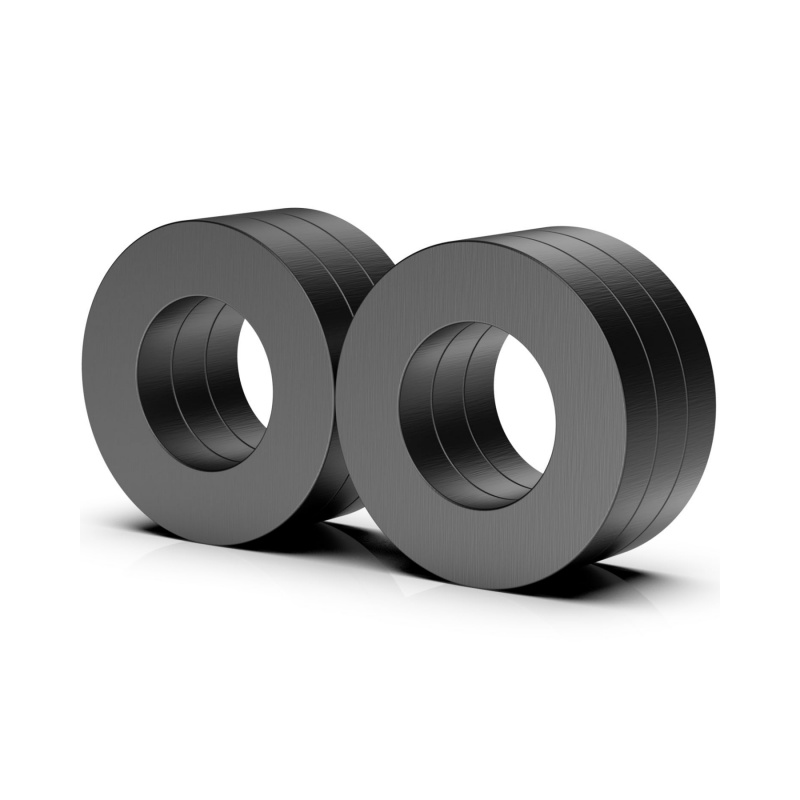 big size round ceramic magnets with hole