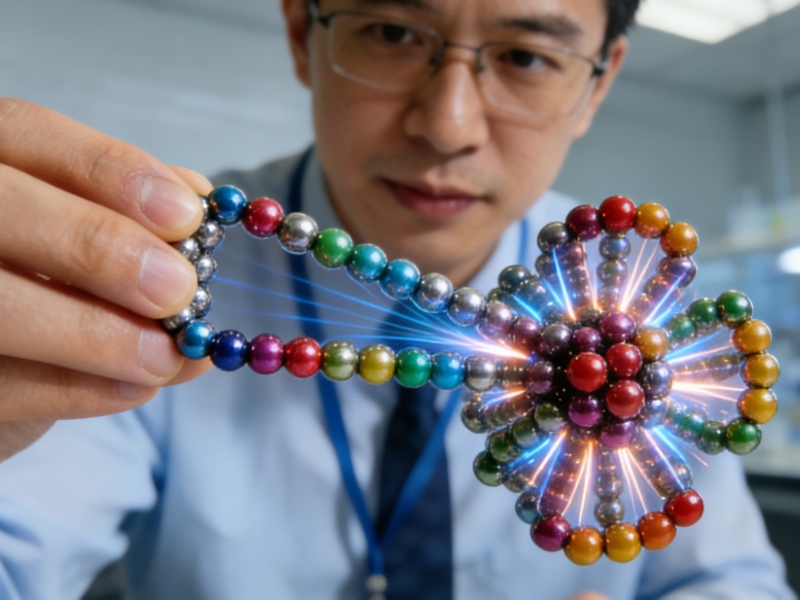 Strong colorful magnetic balls