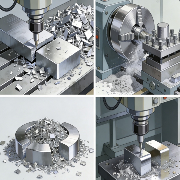 Neodymium magnet manufacturing process