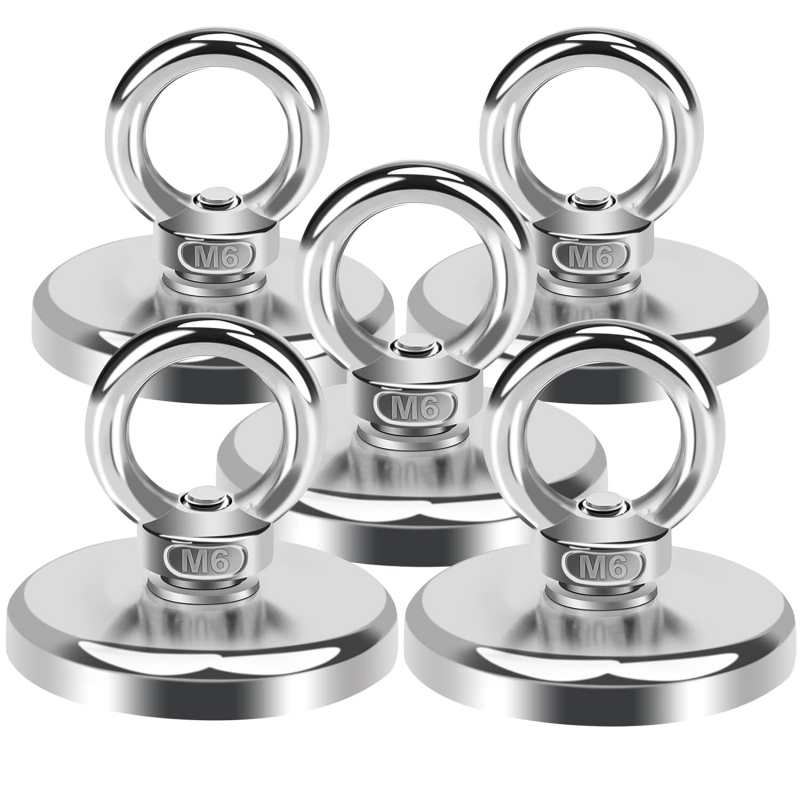 Rare earth magnetic fishing tool