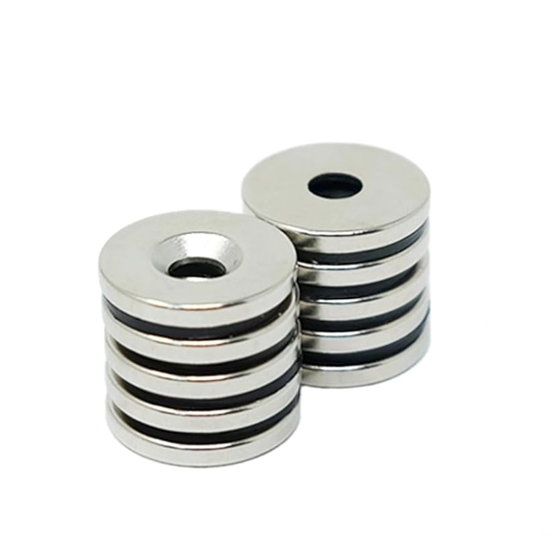 nickel countersunk neodymium magnets