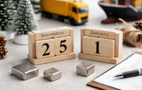 Hinweis zu Weihnachten und Neujahr: Planen Sie Ihren Neodym-Magnetvorrat rechtzeitig.