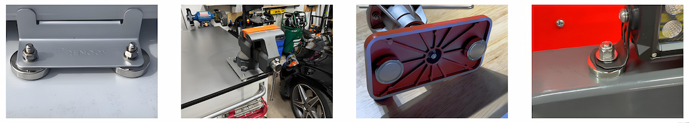 pot magnets for diy tool brackets led lights