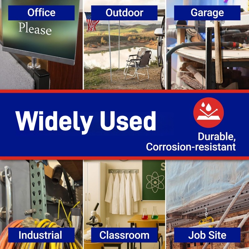 Pot magnet with screw hole