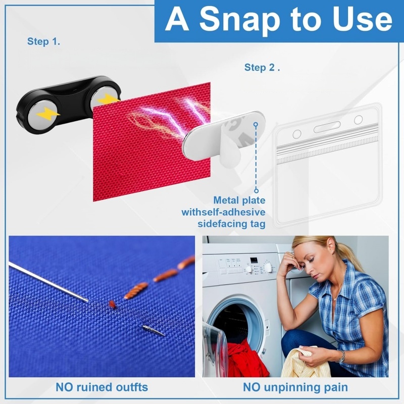 magnetic name tags for clothing