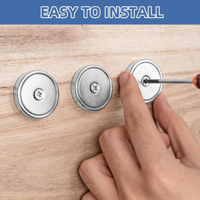 Countersunk magnet with stainless steel case Countersunk magnet with stainless steel case